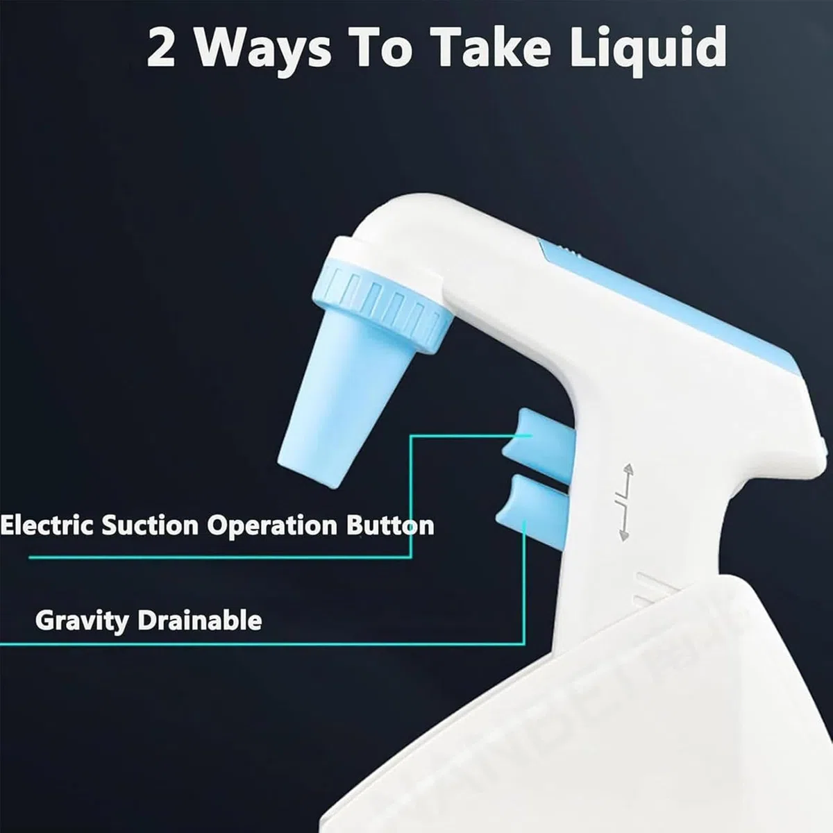 Pipetta Elettrica Controllore Elettronico da Laboratorio con Display LCD Gamma Regolabile 0.1-100ml 8 Livelli di Velocità Ricaricabile per Biologia e Chimica