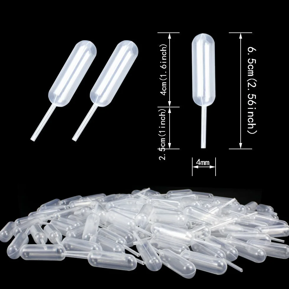 Pipette in plastica da 4 ml, ideali per il trasferimento di cioccolato, cupcake e fragole, 350 pezzi