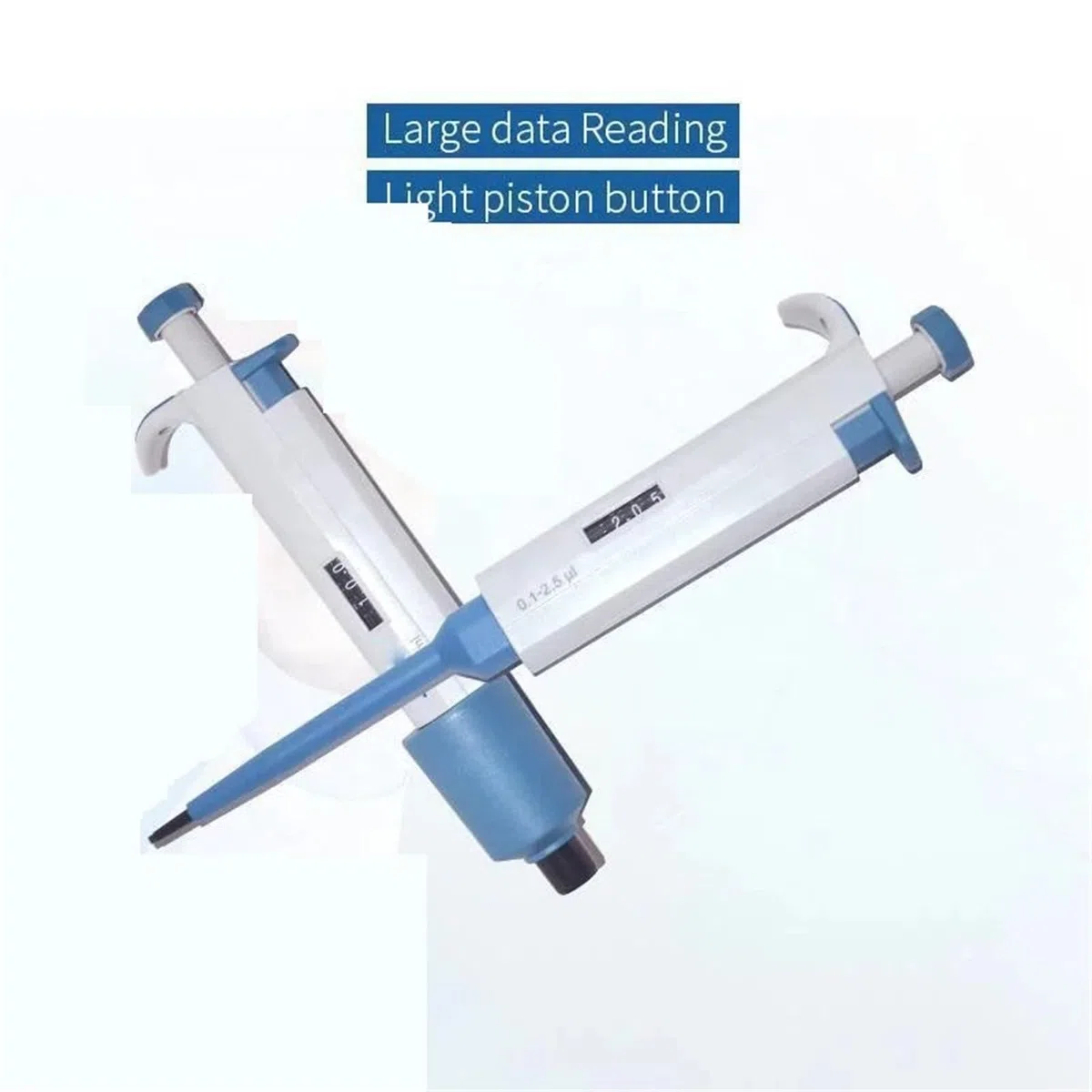 Pipetta Meccanica monocanale da Laboratorio, Volume variabile, 5 Pezzi/Lotto, 0,1 ul-10 ml(0.5-10ml)