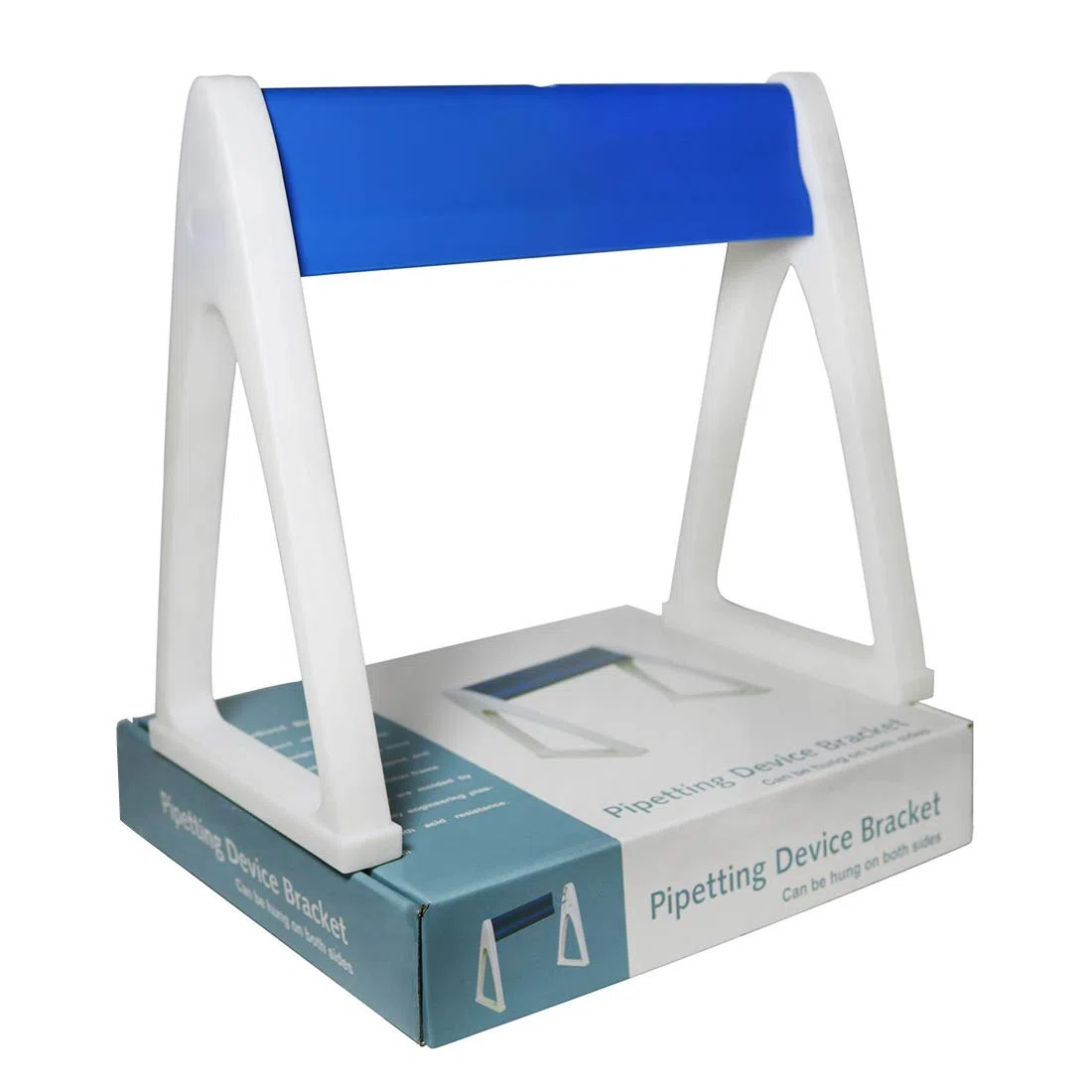 LINKTOR Supporto Lineare per Micropipette da Laboratorio – Porta 6 Micropipette in Polimero Ingegneristico Premium – Eccellente Resistenza a Reagenti Chimici Corrosivi
